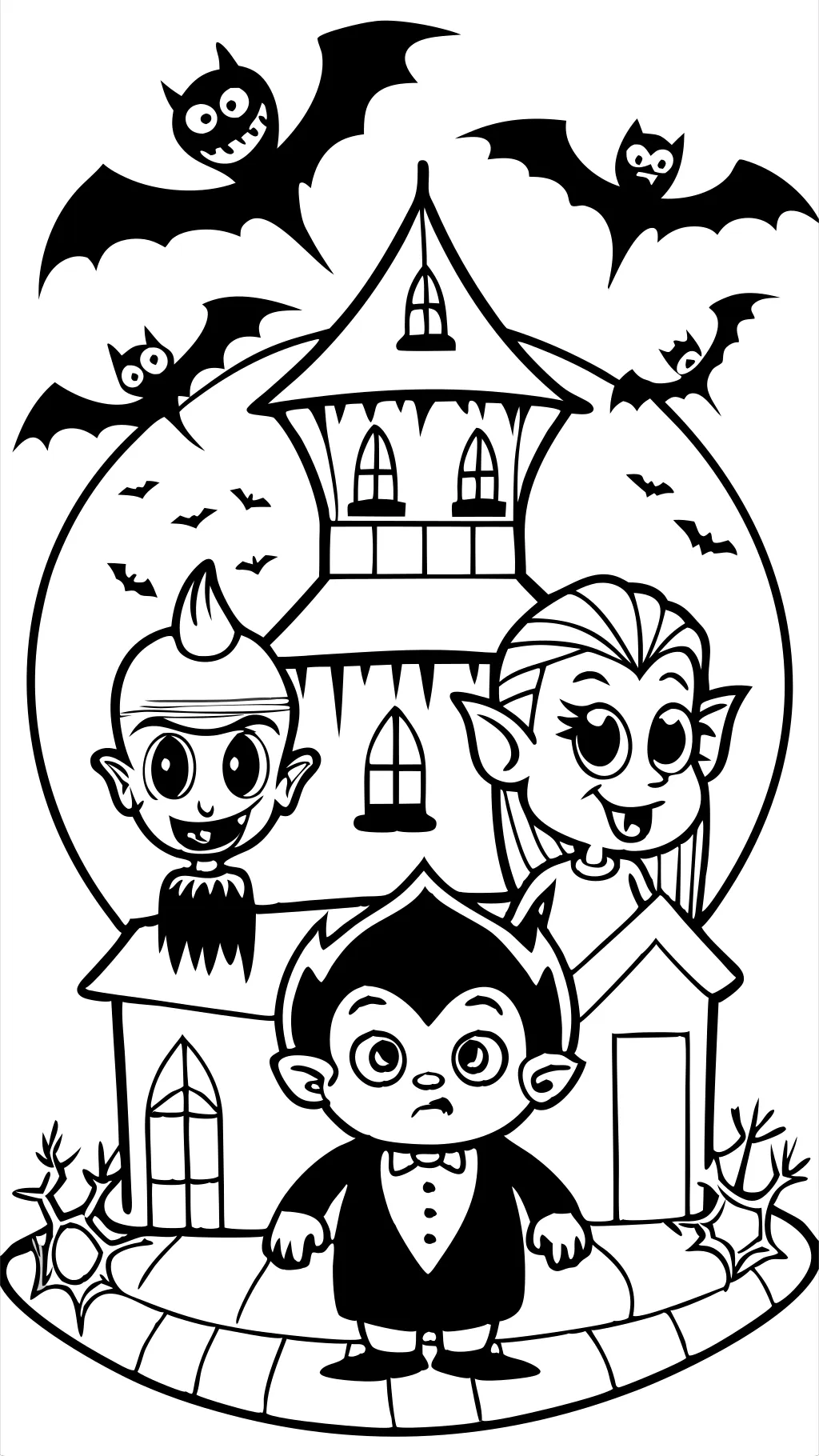 hotel transylvania coloring pages